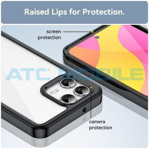 Shield4U kryt Acrylic Hybrid T Phone 3 Pro 5G (2025) čern&yacute;