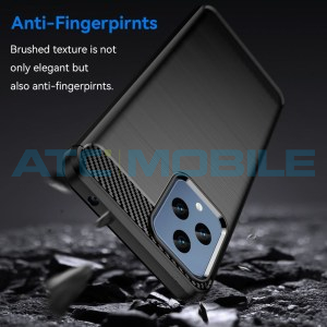 Shockproof Carbon Fiber Shield4U kryt T Phone 5G čern&yacute;