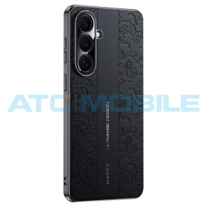 Shield4U kožen&yacute; kryt Cloud Dragon Samsung Galaxy S26 5G (SM-S941B) čern&yacute;