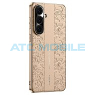 Shield4U kryt z PU kůže Cloud Dragon Samsung Galaxy S26 5G (SM-S941B) zlat&yacute;