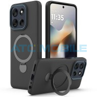 Shield4U kryt Motorola Edge 50 Neo (XT2409), Edge 60 Neo (XT2509) s kroužkem čern&yacute;