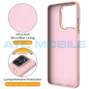 Shield4U Magsafe kryt Motorola Edge 50 Neo (XT2409), Edge 60 Neo (XT2509) s kroužkem růžov&yacute;