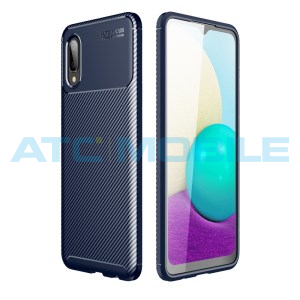 Shockproof Carbon Fiber kryt Shield4U Samsung Galaxy XCover 5 (SM-G525) modr&yacute;