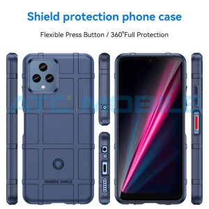 Shockproof kryt Shield4U T Phone 5G modr&yacute;