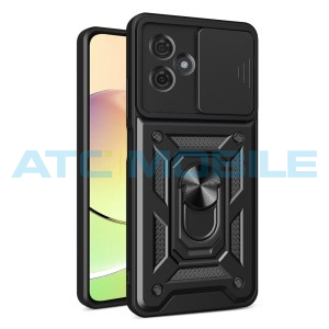 Shield4U Shockproof Camera Sliding kryt Motorola Moto G54 5G (XT2343-6) s uzavřen&iacute;m kamery čern&yacute;