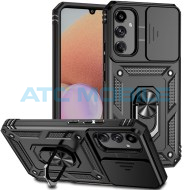 Shield4U Shockproof Camera Sliding kryt Samsung Galaxy A34 5G (SM-A346) s uzavřen&iacute;m kamery, čern&yacute;