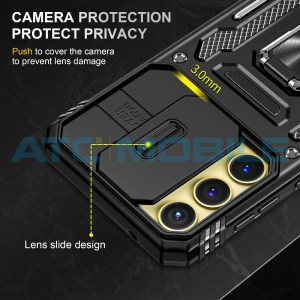 Shockproof Camera Sliding kryt Shield4U Samsung Galaxy A35 5G (SM-A356), A55 5G (SM-A556) s uzavřen&iacute;