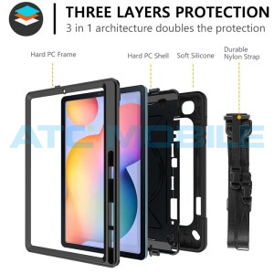 Shield4U Shockproof kryt Samsung Galaxy Tab S6 Lite (SM-P610,P615) čern&yacute;