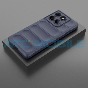 Shockproof Flannel Shield4U kryt Motorola Edge 60 Pro (XT2507) modr&yacute;