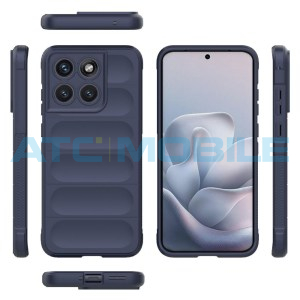 Shockproof Flannel Shield4U kryt Motorola Edge 70 Fusion (XT2605) tm. modr&yacute;