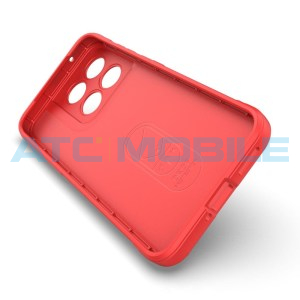 Shockproof Flannel Shield4U kryt Motorola Edge 70 Fusion (XT2605) červen&yacute;