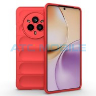 Shockproof Flannel Shield4U kryt Realme 14 Pro 5G (RMX5056) červen&yacute;