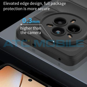Shockproof Flannel Shield4U kryt Realme 14 Pro 5G (RMX5056) červen&yacute;