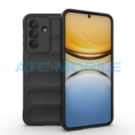 Shockproof Flannel Shield4U kryt Samsung Galaxy A57 5G (SM-A576B) čern&yacute;