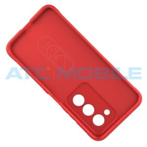 Shockproof Flannel Shield4U kryt Xiaomi Redmi 15 5G červen&yacute;