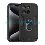 Shield4U Shockproof kryt Motorola Edge 60 Fusion (XT2503) čern&yacute; s kroužkem