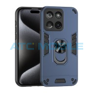 Shield4U Shockproof kryt Motorola Edge 60 Fusion (XT2503) modr&yacute; s kroužkem