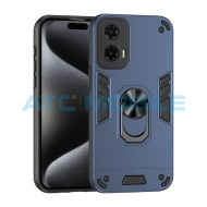 Shield4U Shockproof kryt Motorola Moto G35 5G (XT2433) modr&yacute; s kroužkem