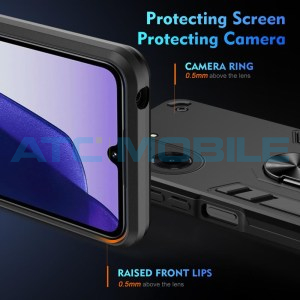 Shield4U Shockproof kryt Xiaomi Redmi A5 4G čern&yacute; s kroužkem