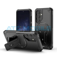 Shield4U Armor MagSafe kryt Samsung Galaxy S24+ 5G (SM-S926B), S25+ 5G (SM-S936B) čern&yacute; s drž&aacute;kem