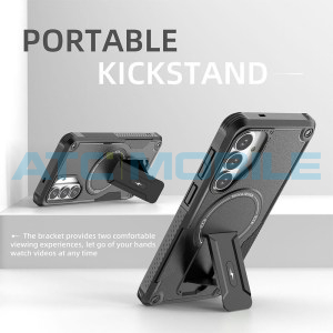 Shield4U Armor MagSafe kryt Samsung Galaxy S26+ 5G (SM-S946B) čern&yacute; s drž&aacute;kem