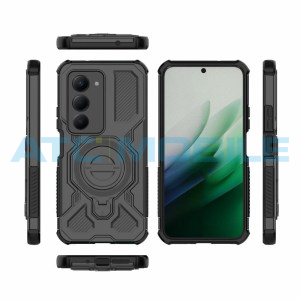 Shield4U Armor MagSafe kryt Xiaomi Redmi 15 5G čern&yacute; s drž&aacute;kem