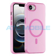 Ochrann&yacute; kryt Shield4U MagSafe Frosted iPhone 16e, 17e růžov&yacute;