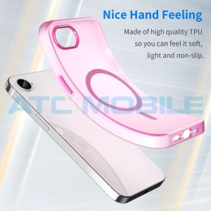Ochrann&yacute; kryt Shield4U MagSafe Frosted iPhone 16e růžov&yacute;