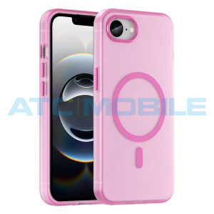 Ochrann&yacute; kryt Shield4U MagSafe Frosted iPhone 16e růžov&yacute;