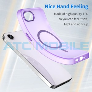 Ochrann&yacute; kryt Shield4U MagSafe Frosted iPhone 16e fialov&yacute;