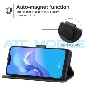 Pouzdro Shield4U Cubot C20 otev&iacute;rac&iacute; čern&eacute;