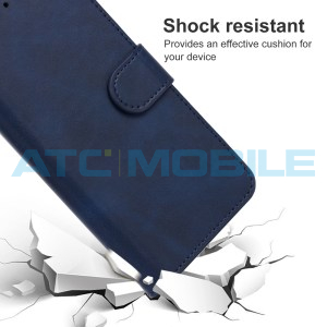 Pouzdro Shield4U Cubot C20 otev&iacute;rac&iacute; modr&eacute;