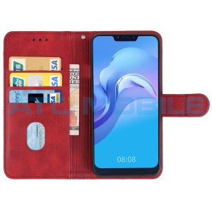 Pouzdro Shield4U Cubot C20 otev&iacute;rac&iacute; červen&eacute;