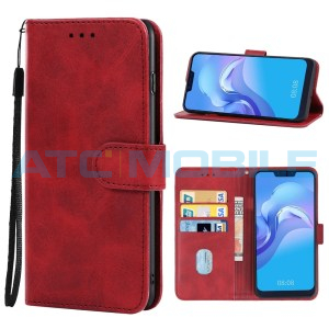 Pouzdro Shield4U Cubot C20 otev&iacute;rac&iacute; červen&eacute;