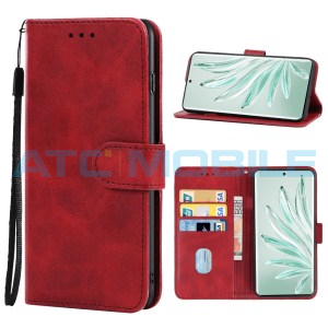 Pouzdro Shield4U Honor 70 (FNE-NX9, FNE29A) otev&iacute;rac&iacute; červen&eacute;