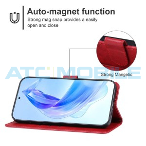 Pouzdro Shield4U Honor 90 Lite (CRT-LX1 , CRT-LX2, CRT-LX3) otev&iacute;rac&iacute; červen&eacute;