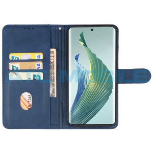 Pouzdro Shield4U Honor Magic5 Lite otev&iacute;rac&iacute; modr&eacute;