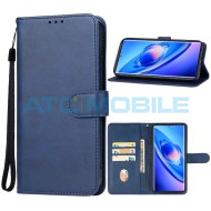 Pouzdro Shield4U Blackview A200 Pro otev&iacute;rac&iacute; modr&eacute;