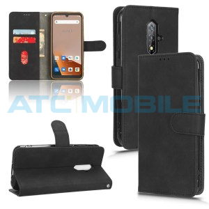 Pouzdro Shield4U IGET Blackview GBV5200 Skin Feel otev&iacute;rac&iacute; čern&eacute;
