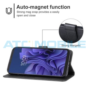 Pouzdro Shield4U IGET Blackview GBV5300 otev&iacute;rac&iacute; čern&eacute;