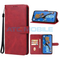 Pouzdro Shield4U Infinix Hot 11 (X689F) otev&iacute;rac&iacute; červen&eacute;