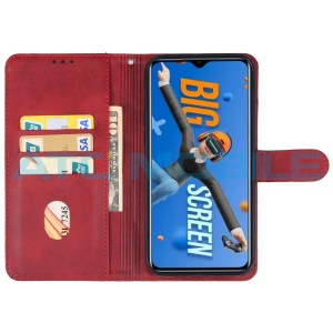 Pouzdro Shield4U Infinix Hot 11 (X689F) otev&iacute;rac&iacute; červen&eacute;