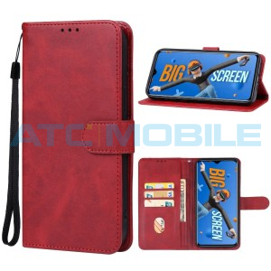 Pouzdro Shield4U Infinix Hot 11 (X689F) otev&iacute;rac&iacute; červen&eacute;
