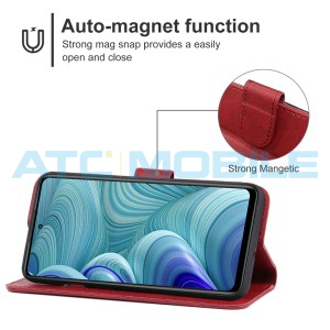 Pouzdro Shield4U Infinix Hot 11s NFC otev&iacute;rac&iacute; červen&eacute;