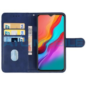 Pouzdro Shield4U Infinix Hot 12i otev&iacute;rac&iacute; modr&eacute;