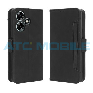 Pouzdro Shield4U Infinix Hot 30 (X6831) Calf Texture čern&eacute;