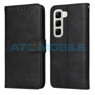 Pouzdro Shield4U Infinix Hot 50 4G (X6882) Calf Texture čern&eacute;
