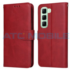 Pouzdro Shield4U Infinix Hot 50 5G (X6720) Classic Calf červen&eacute;