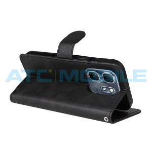 Pouzdro Shield4U Infinix Hot 50i (X6531), Smart 9 Calf Texture čern&eacute;