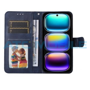Pouzdro Shield4U Infinix Hot 50i (X6531), Smart 9 Calf Texture modr&eacute;